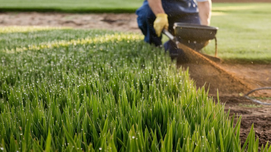 lawn health through fertilization