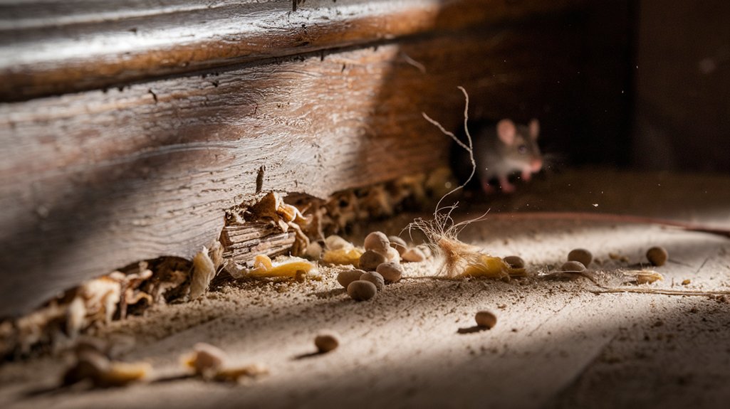 signs of rodent infestation