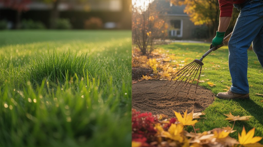 fall lawn care benefits