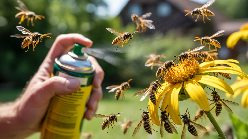 managing aggressive wasps safely