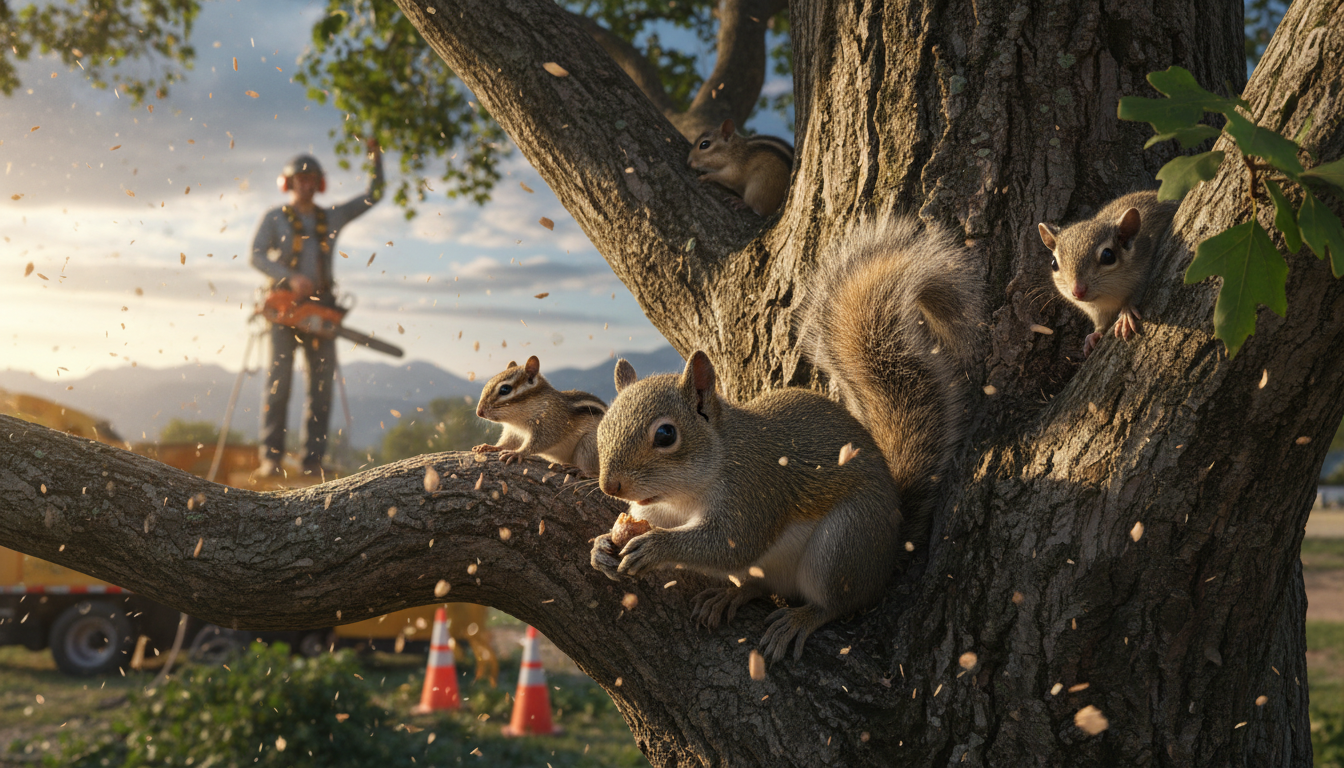 Rodent-proofing a home with strategic tree trimming denver.